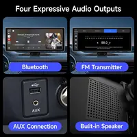 Autoradio 11,26 pouces avec écran tactile, CarPlay sans fil, Android Auto pour VW, Toyota, Honda, Seat, BMW, Mercedes Benz, Audi, Peugeot, Suzuki 5