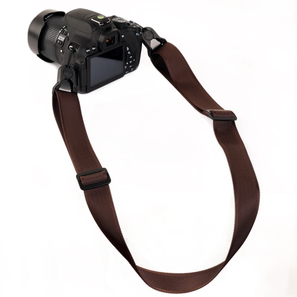 퀵릴리즈 커넥터 DSLR 카메라 목 스트랩, 조절 가능한 다기능 망원경 어깨 스트랩, 사진 액세서리