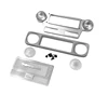 Metallic Front Face Grill set fit RC4WD Gelande2 Cruiser FJ40 Crawler Car RC 1/10 scale 3