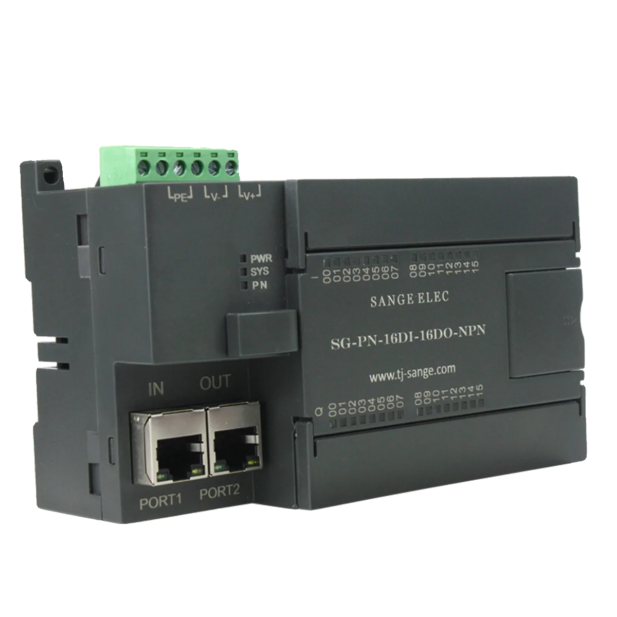 ProfiNET 올인원 원격 IO 수집 데이터 디지털 릴레이 입력/출력 모듈