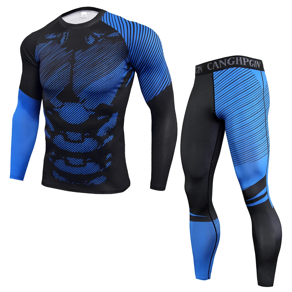 GEJINIDI Men Thermal Underwear Set For Male Cotton  Winter Long Johns Keep Warm Suit Inner Wear Merino Clothing thermo Plus Size 5