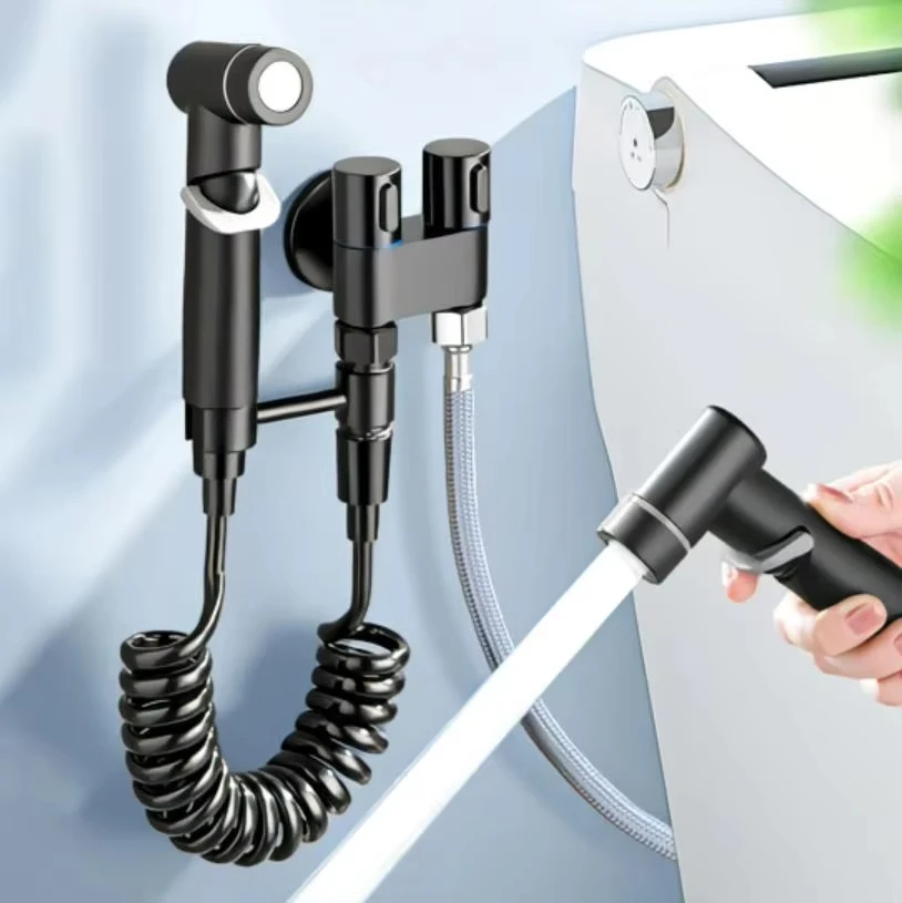 Bidet Sprayer Toilet Cleaning Bidet Toilet Sprayer Set Cold Water Portable Bidet Accessories Handheld Bathroom Wash Anal Douche
