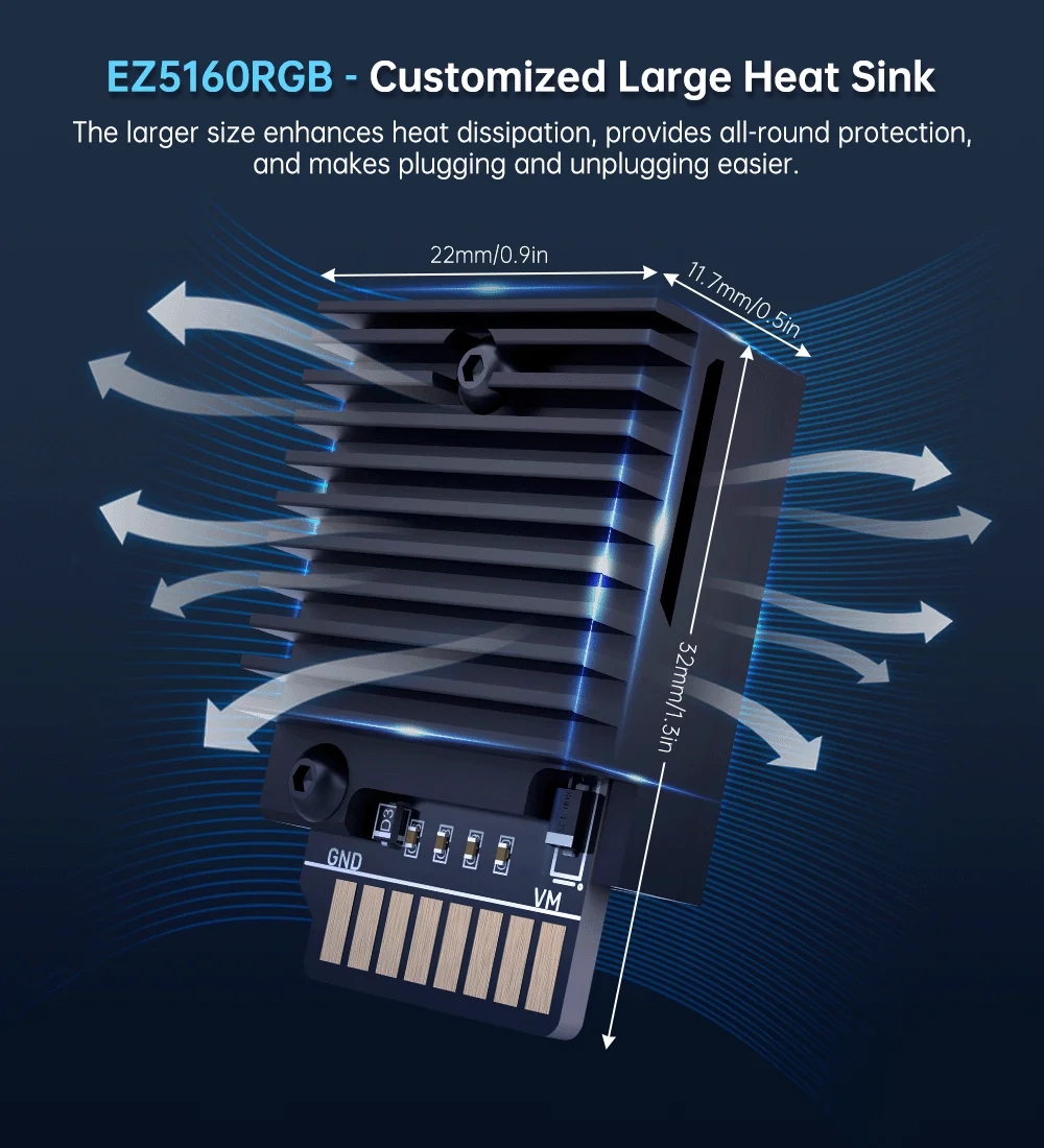 Bigtreetech-driver Connector Peças de Impressora 3d para Skr ez Ender v2 Raspberry pi Upgrade Ez2209 V1.0 Ez5160 Pro V1.0 Ez2208 ez - Imagem 4