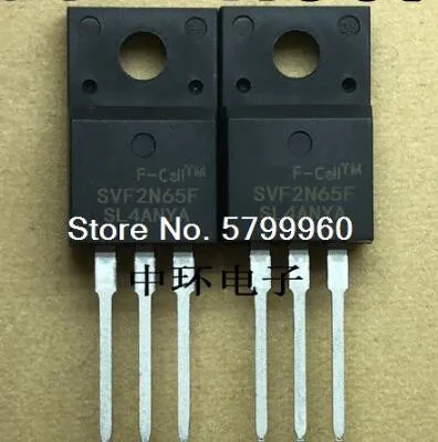 

5 шт./лот SVF2N65F 2N65F TO-220F IC