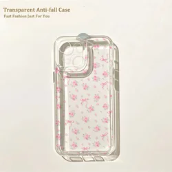 Pink Floral Bow Ins Phone Case with Clear Back Cover - Samsung S20 Plus (TTK - 652501TKKf1)