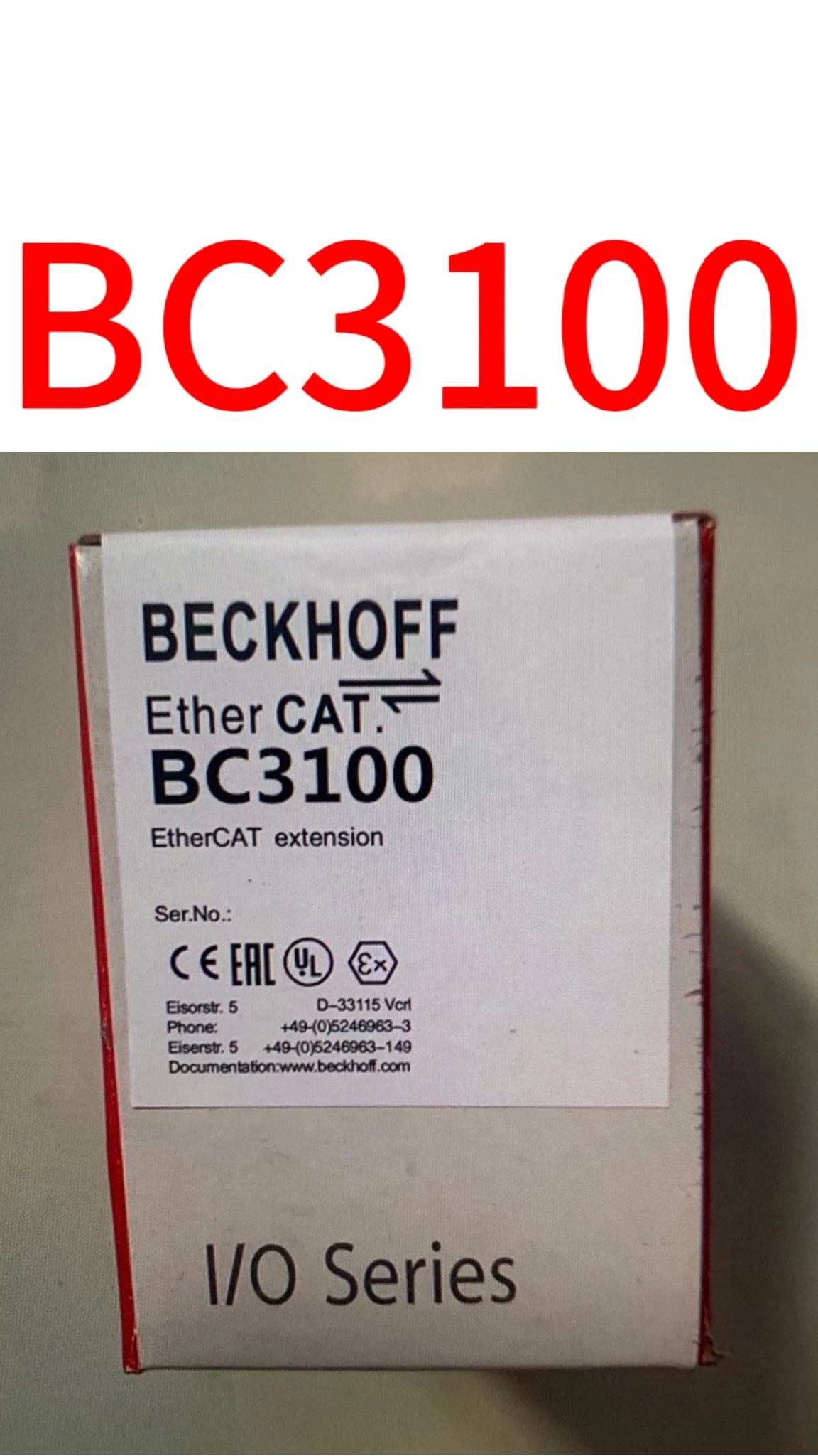 

brand new BC3100