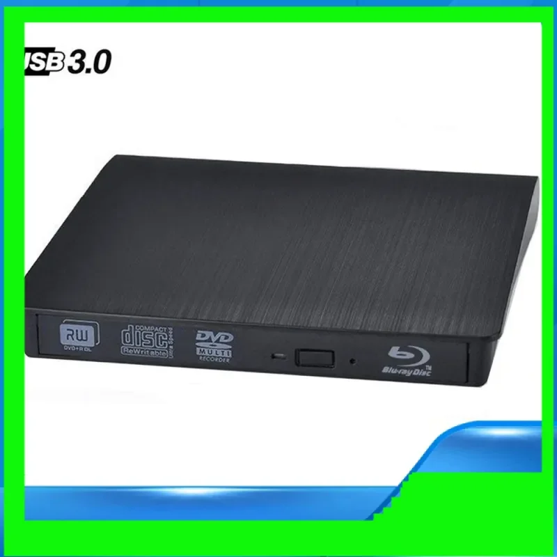 

For Mac 10 OS Window 10/7/8/XP/Linux External Blu-Ray Drive USB 3.0 Bluray Burner BD-RE CD/DVD RW Writer Play 3D Blu-ray Disc