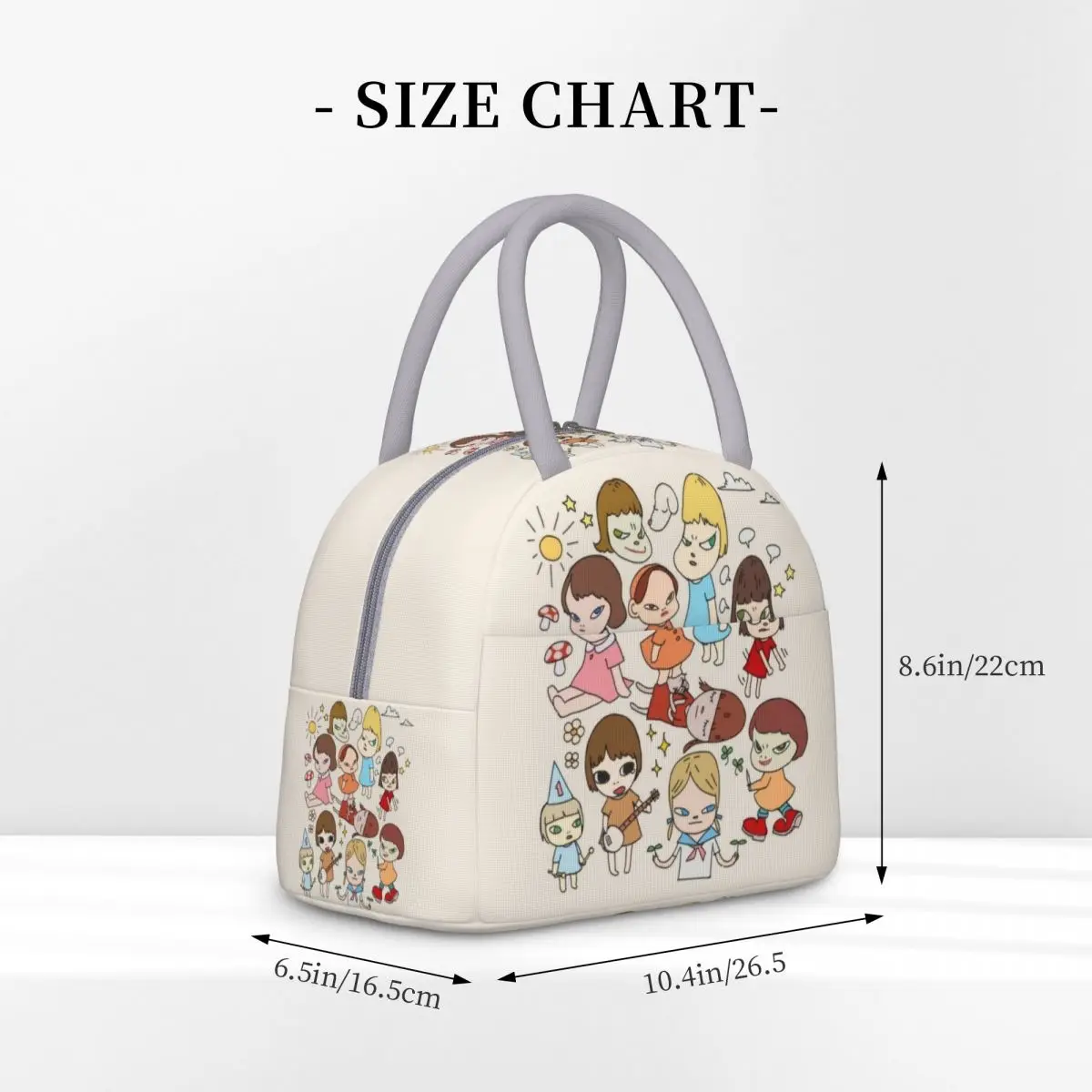 Insulated Lunch Bags Yoshimoto Nara Accessories Lunch Container Thermal Cooler Bento Box For Travel