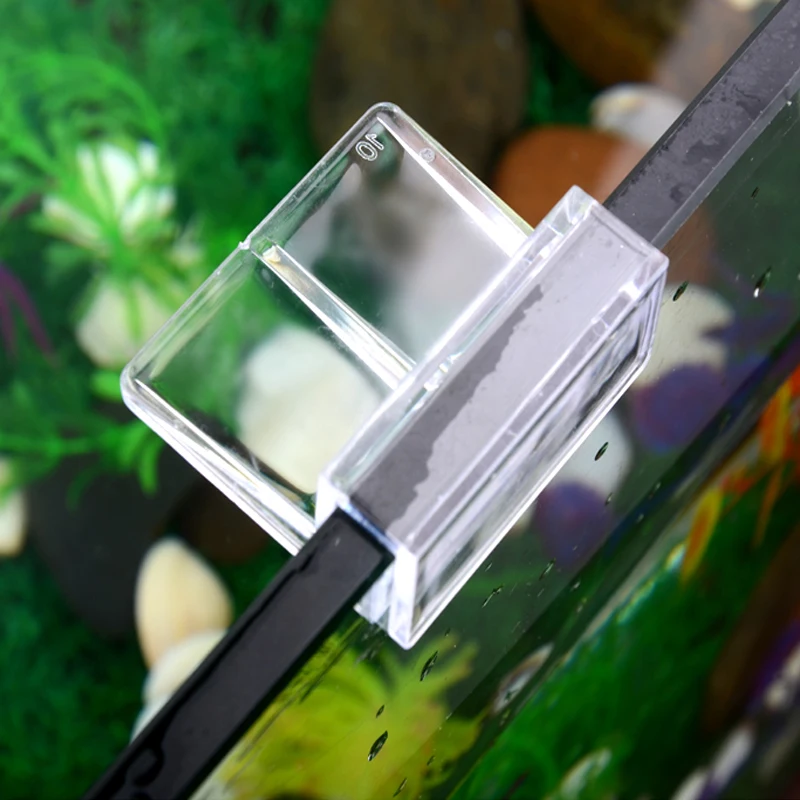 4pcs Fish Tank Acrylic Cover Holder Glass Cover Support Holders Plate Bracket for Aquarium