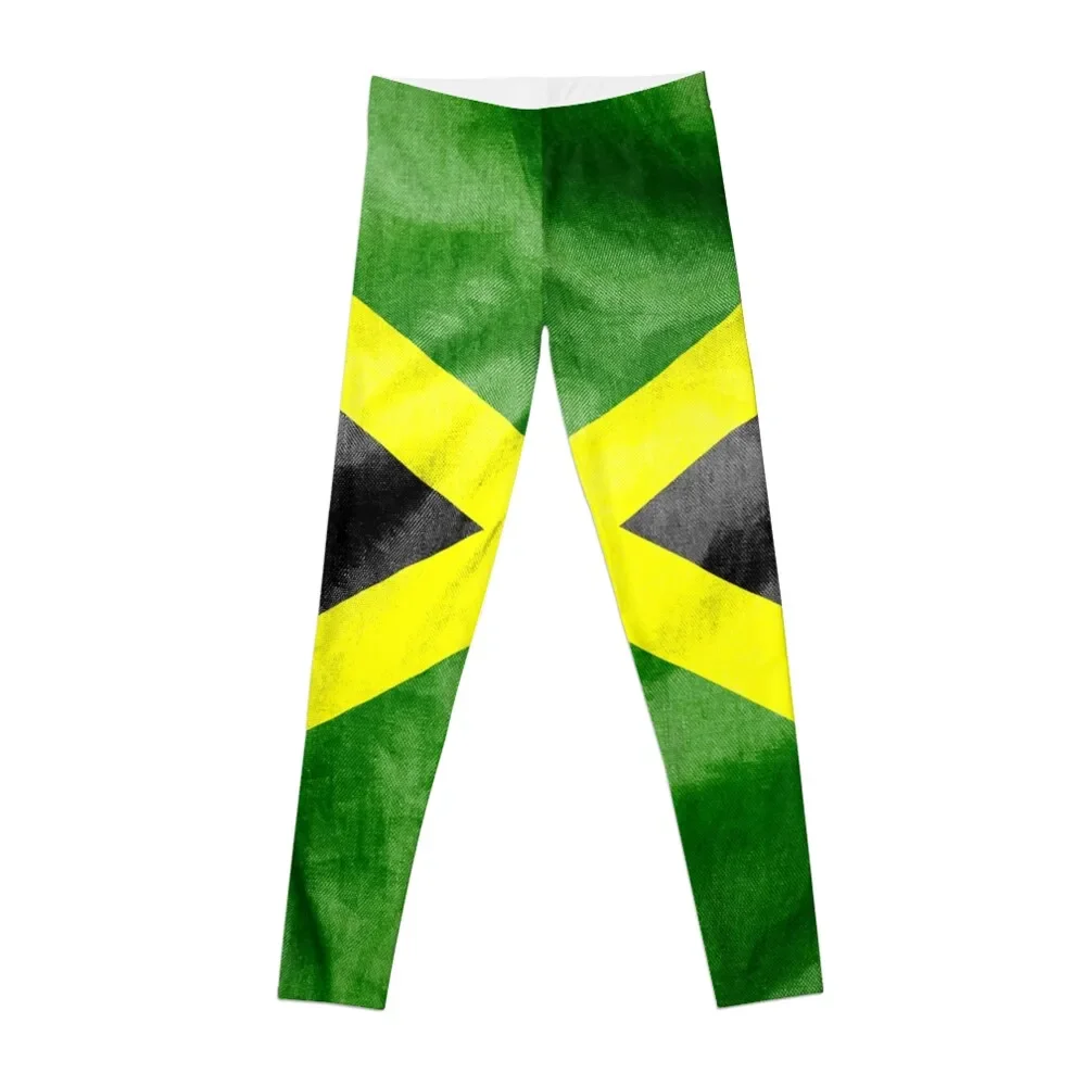 

Леггинсы с флагом Jamaica, женские спортивные облегающие леггинсы для спортзала, Женская Спортивная одежда для гольфа, женские леггинсы