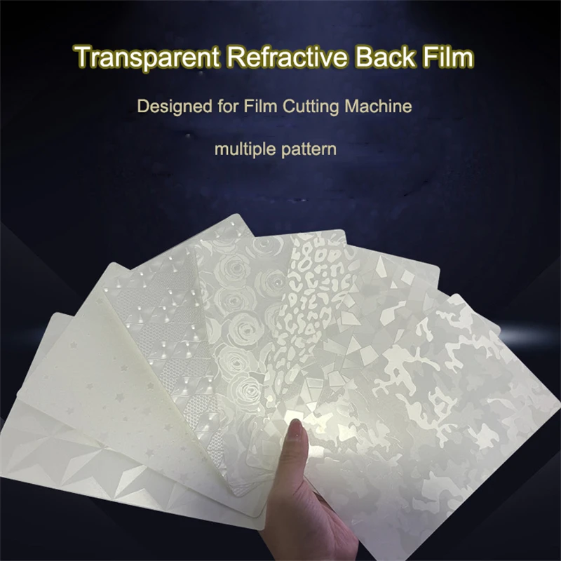 Vormir Transparent Refractive Smartphone Skins Sticker for iPhone 13 12 11 Pro Max Back Housing Protective Films for Cut Machine