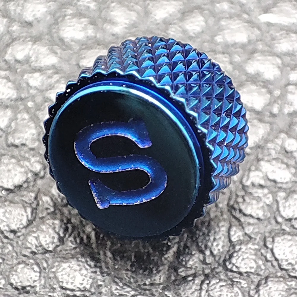 7mm Multi-Color Watch Crowns - Silver, Rose, Black, Gold, Blue - Replacement Watch Parts