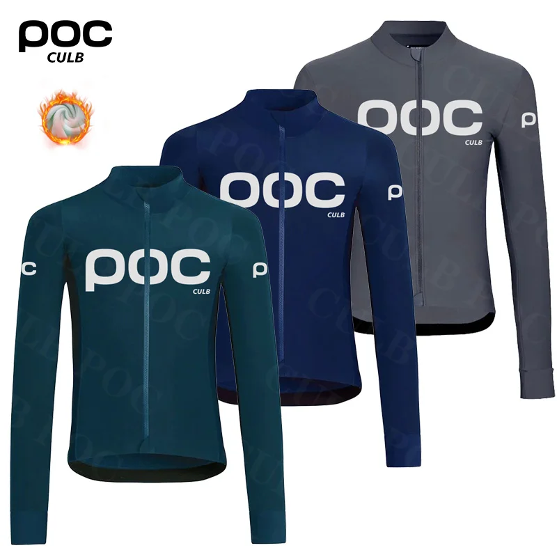 

Winter Long Sleeves Cycling Jersey Winter Thermal Fleece Cycling Clothing Man's Bike Jersey MTB Road Bike Jacket Bicycle Shirt