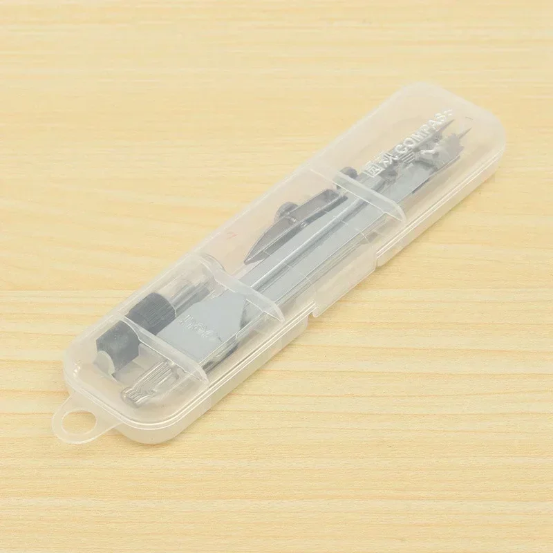 With Pencil Replacement Stationery Student Education Supplies Metal Drawing Tools Drawing Math Geometry School Compass Set