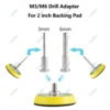M3 M6 M10 M14 Drill Adpter Thread For Polishing Pad & Hook Loop Backer Plate Connecting Rod For Car Polisher Grinder Disc 2
