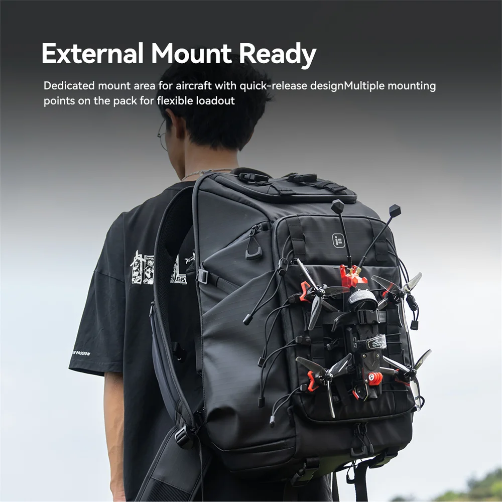 Waterproof Large Capacity Travel Backpack for RC FPV Racing Drone Quadcopter