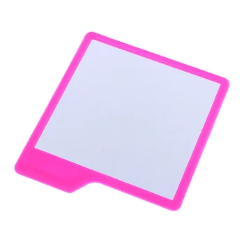 1 PC 14.5x16.5x13 ซม.แฟชั่นซิลิโคนกระจก Self Grips กระจก Shatterproof โกนหนวดแต่งหน้าฝักบัวซิลิโคน Travel Washroom 9