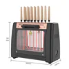 Electric Barbecue Grill Skewers Machine Household Smokeless Automatic Rotating Barbecue Meat Machine 2