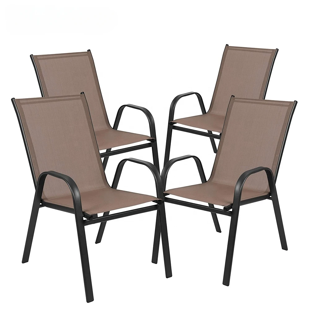 Outdoor steel 2024 chairs for sale