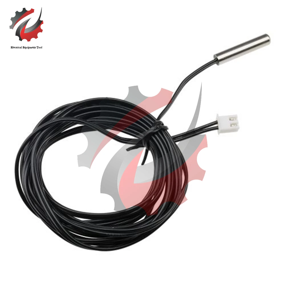 W1209 NTC 10K 1% 3950 50cm 2M 3 Meter Waterprooff NTC Thermistor Accuracy Temperature Sensor Wire Cable Probe For Arduino W1401 temperature sensor