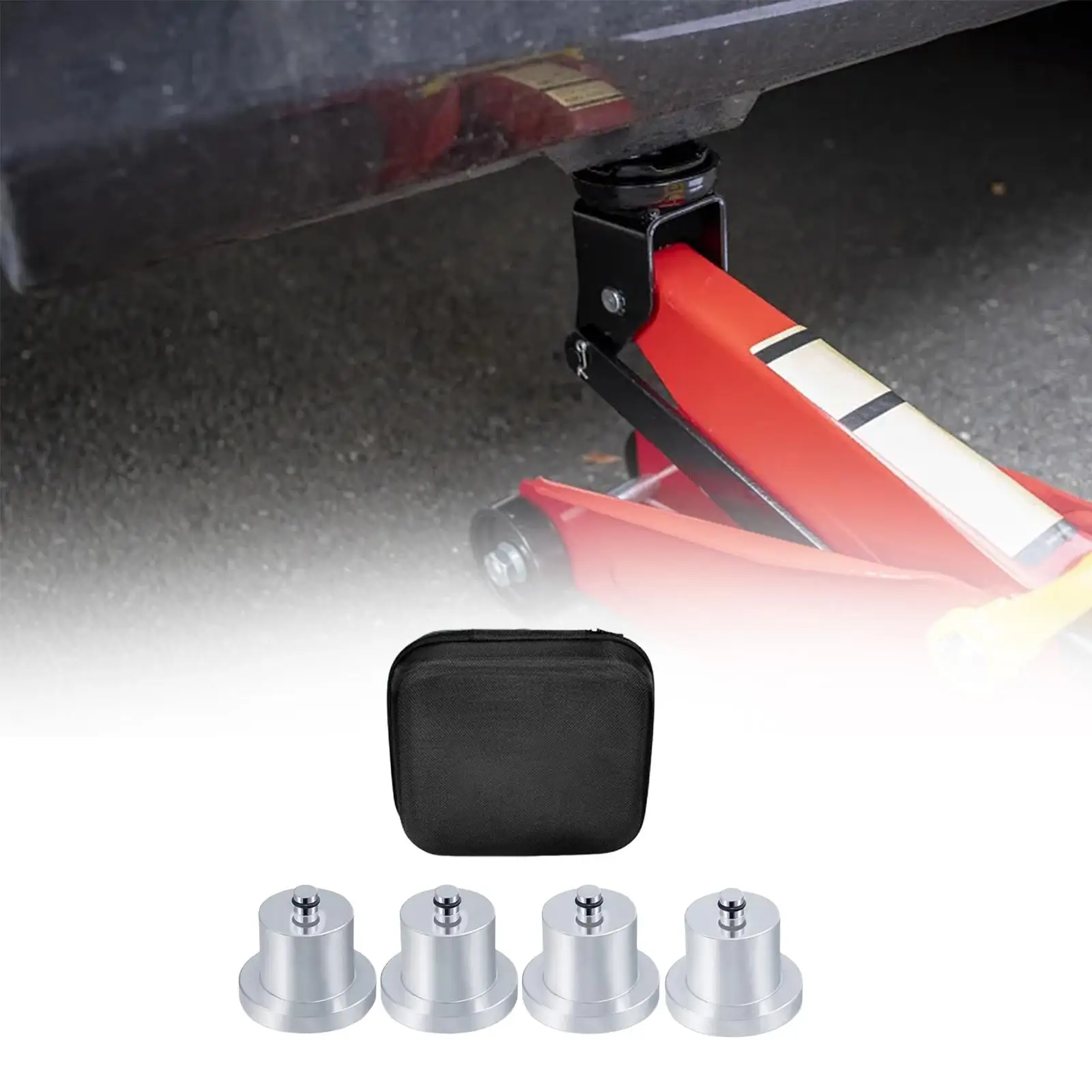 

Jack Pad Floor Jack Lifting Adapter for Rivian R1T R1S Easily Install