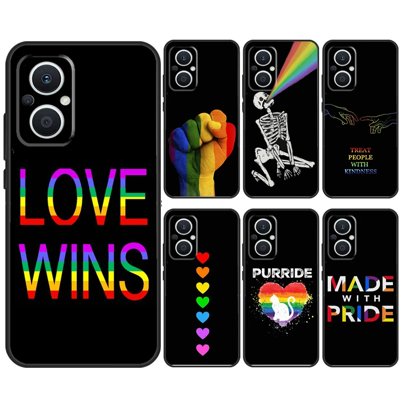 Custodia Lesbica Lgbt Gay Pride Per Oppo Reno 8T 5Z 4Z 10 4 5 6 7 8 Lite Oppo Find X5 Pro X2 Neo X3 Lite X6 Pro Cover