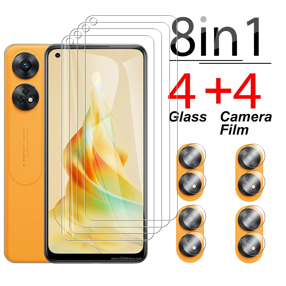 

Защитное стекло 8 в 1 для Oppo Reno8 Pro plus Reno7 A Narzo 50 50i 50A Reno 8 7 Lite