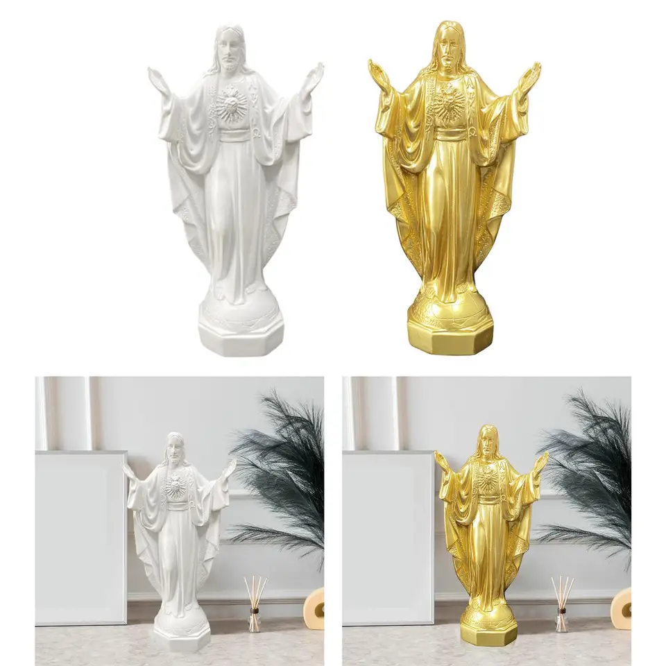 Veronese Design Jezus aan het kruis - Crucifix - Staand en hangend - 33cm