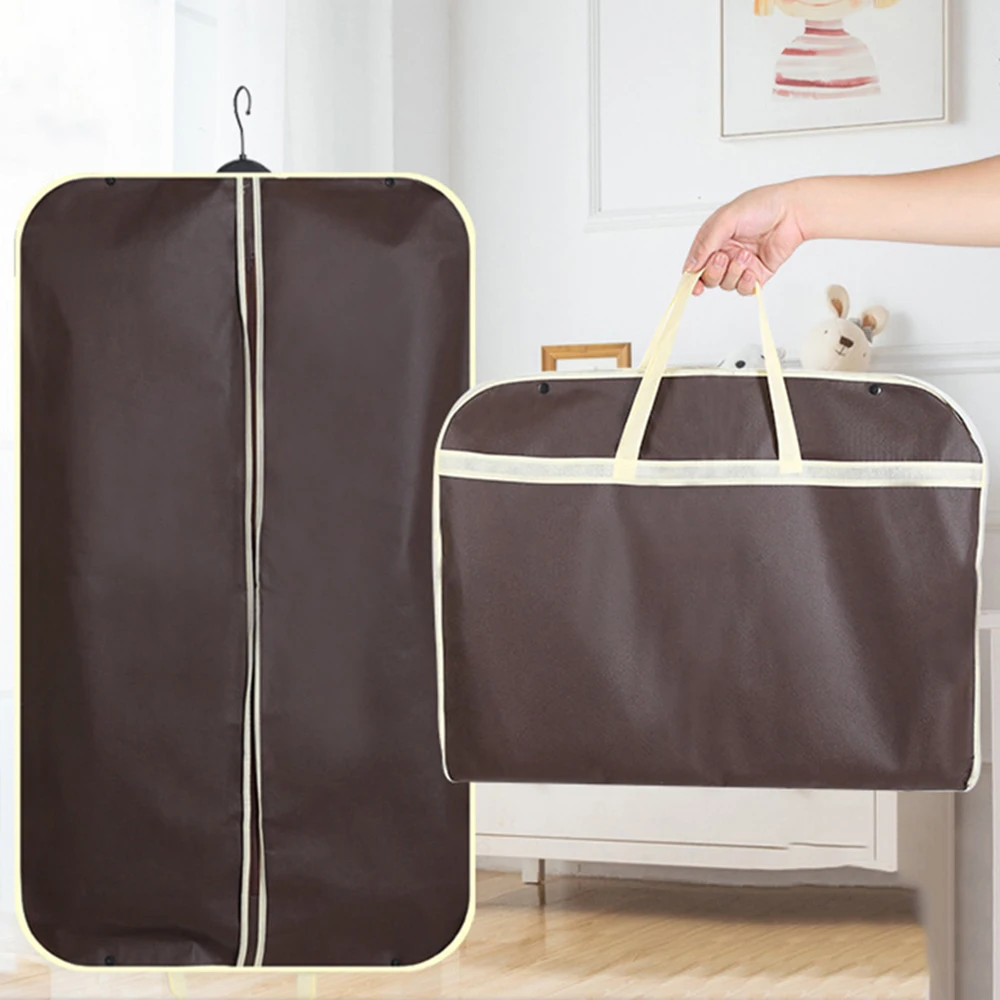 GarmentSuitBagforTravelandStoragewithZipperandCarryHandles