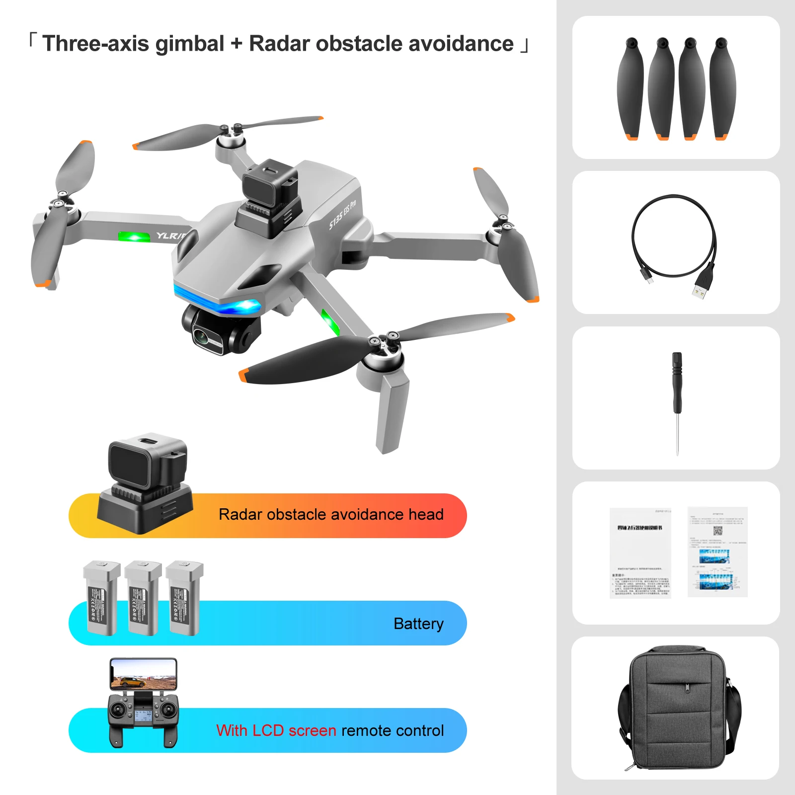 mini rc helicopter 2022 NEW S135 MAX GPS Drone 8K Professional Dual HD Camera 3-Axis Gimbal FPV Aerial Photography Brushless Motor Quadcopter Toys rc blackhawk helicopter RC Helicopters