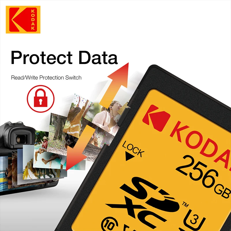SD 카드 익스트림 프로 메모리 카드, 클래스 10 고속, 32GB, 64GB, 128GB, 256GB, U3, 4K UHD 비디오, C10, V30, SDHC, SDXC UHS-I 카드