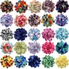 50/100pcs Remove Tie-Dye Dog Bow Ties Flower-Collar Sliding Pet Dog Collar Accessories Large Dog Bowties Pet Grooming Products 1