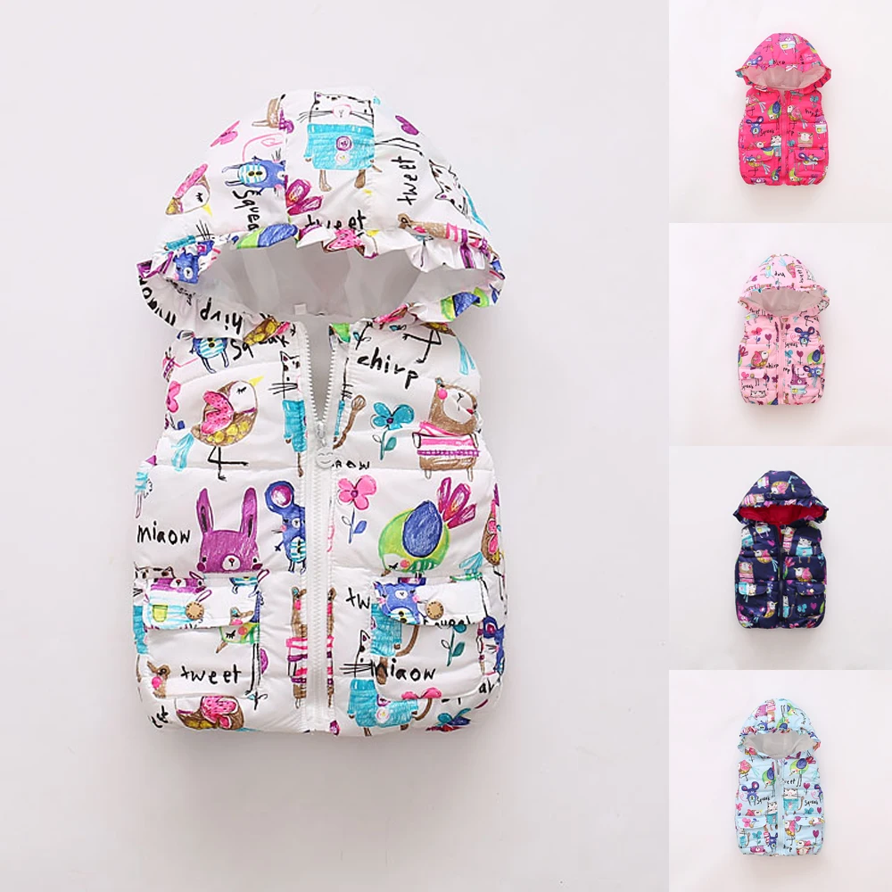 Giacca Con Cappuccio Per Bambini Bambine Calda Giacca In