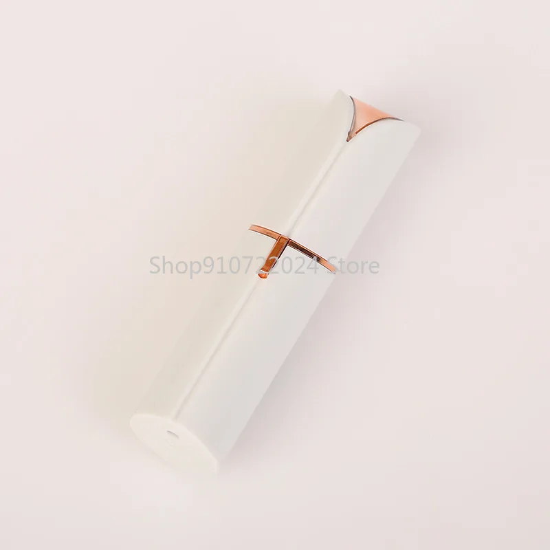 Lipstick Electric Eyebrow Trimmer Electric Eyebrow Trimmer USB Charging Mini Hair Removal Device Portable Lady Lip Epilator 1pcs