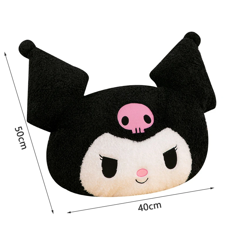 Plush Toys 40*50cm Kawaii Sanrio Plush Pillow Kuromi My Melody Cartoon Anime Doll for Kids