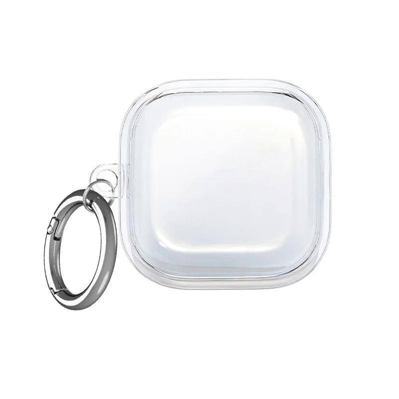 Soft Transparent TPU Case with Keychain & Cleaner Pen