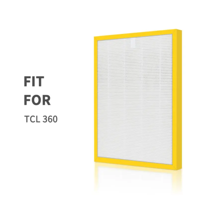 

Replacement For TCL 360 HEPA and Coconut Activated Carbon Composite Filter Air Purifier Filter 355*270*50mm