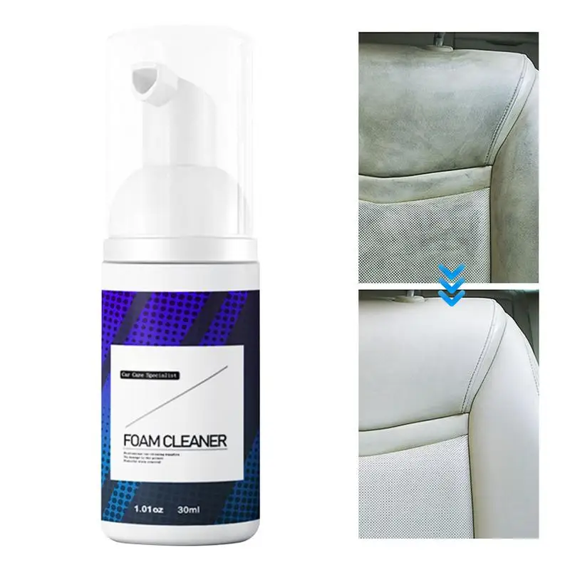 

Multifunctional Car Foam Cleaner 30/120ml Efficient Interior Car Cleaner Spray Effective Car Inside Cleaner Car Detailing Spray