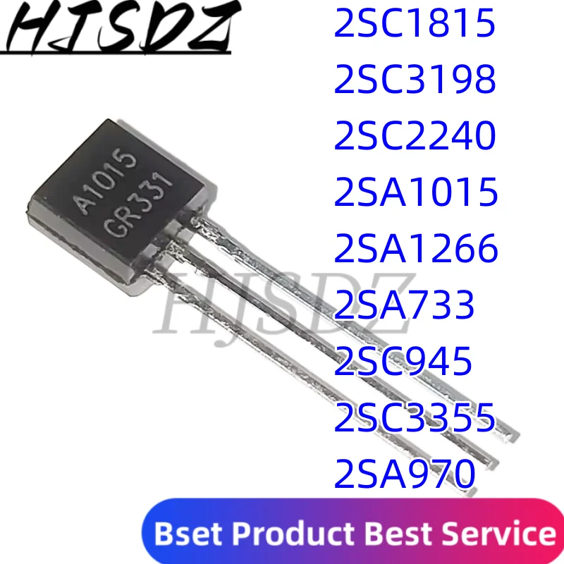50pcs Mac97A8 MC97A6 MCR100-6 MCR100-8 2SC1815 2SA1015 2SA733 2SC945 MCR100 97A8 97A6 C1815 A1015 A33 C945,2SA733