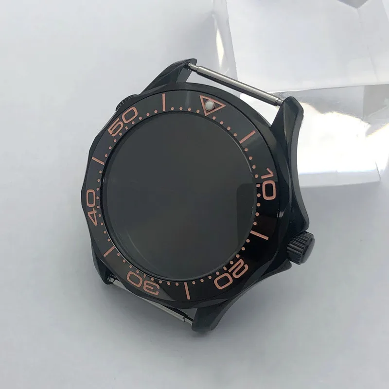 LARIMOKER 41 mm schwarzes PVD-Uhrengehäuse, Saphirglas, 24 Juwelen, NH35 NH36 NH39 PT5000 ETA2836 Miyota 8205 8215 821 DG3804 Uhrwerk – Detail 12