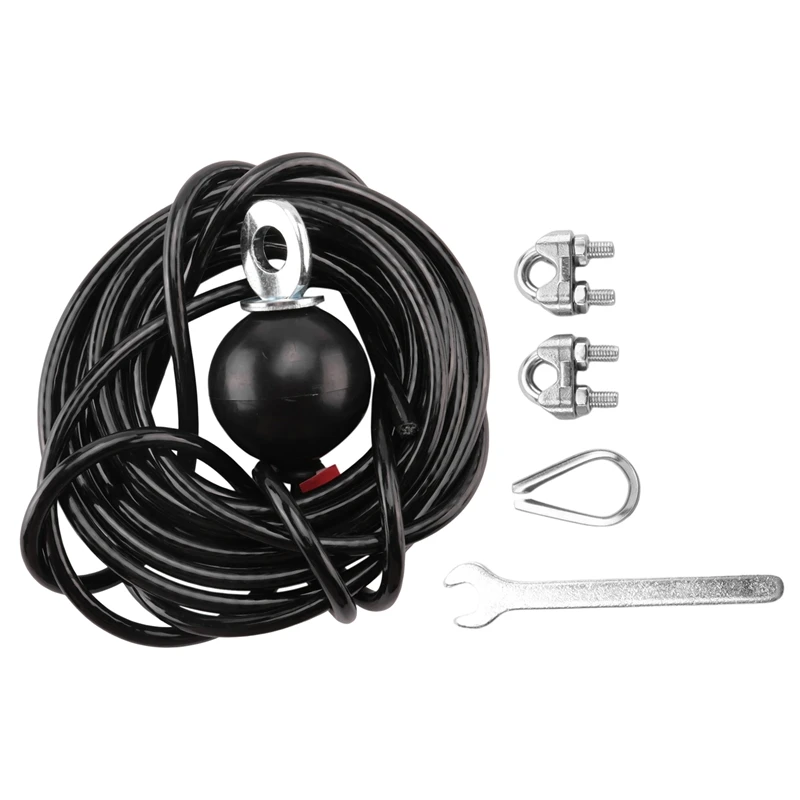 

Сменный Натяжной кабель 400 см для домашнего тренажерного зала фитнеса, регулируемая длина для кабельной машины системы шкива