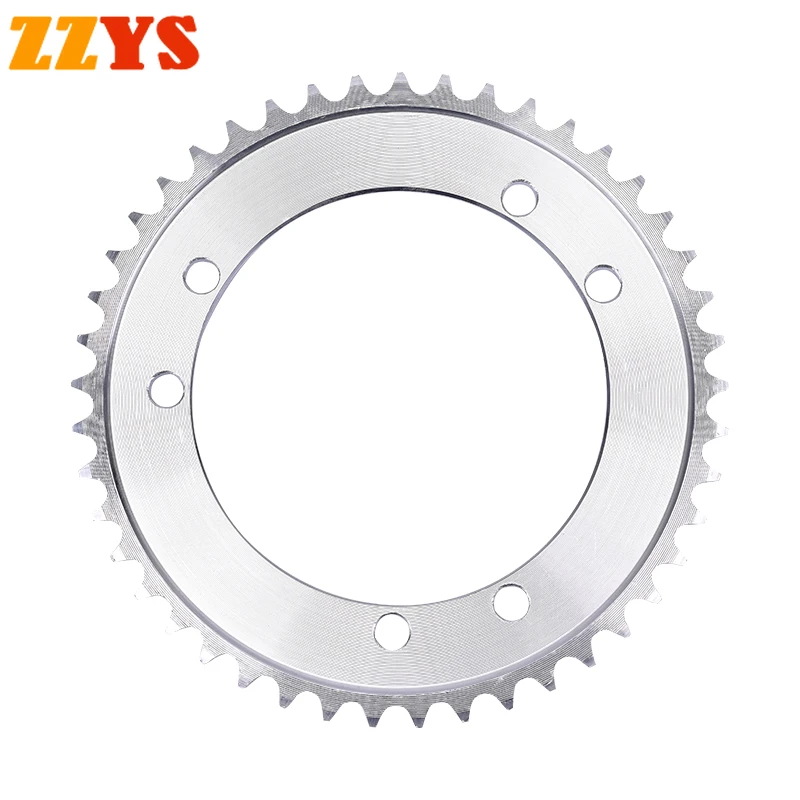 

525-45T 525 45T 45 Tooth Rear Sprocket Gear For Honda Road NTV650 K2 BROS NTV 650 1988-1991 NT400 K-2 NT400K NT400J BROS NT 400