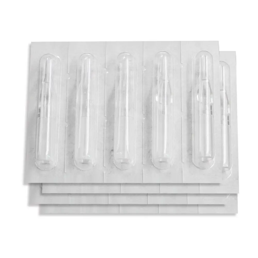 50pcs Disposable RS/RL Tattoo Needles + 50pcs RT Assorted Sterilized Disposable Tattoo Tips,Clear Tips tattoo tip needles kit