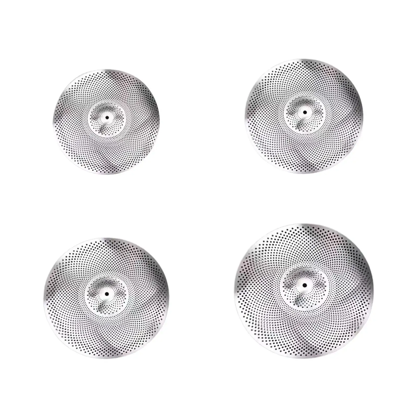Practice Cymbal Low Volume Sturdy Drummer Mute for Beginners drum cymbal kit