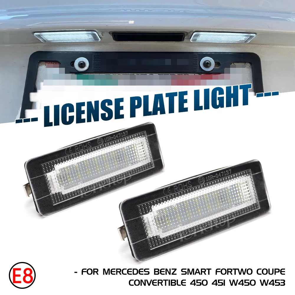 

Лампа CANbus 18 SMD для подсветки номерного знака, 2 шт.