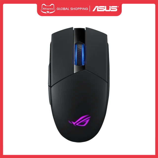 ASUS Souris Gaming ROG Gladius II sans fil & bluetooth - FPS & 7 boutons 16  000 DPI Aura Sync