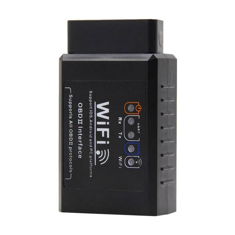 ELM327 WIFI  OBD2 Scanner For iOS/Android Car Code Reader Elm-327 Wi-Fi V 1.5 Wi Fi ELM 327 OBD 2 Auto Diagnostic Tools V1.5 portable car battery charger