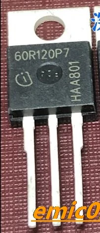 

5pieces Original stock 60R120P7 IPP60R120P7 TO-220 MOS 26A600V