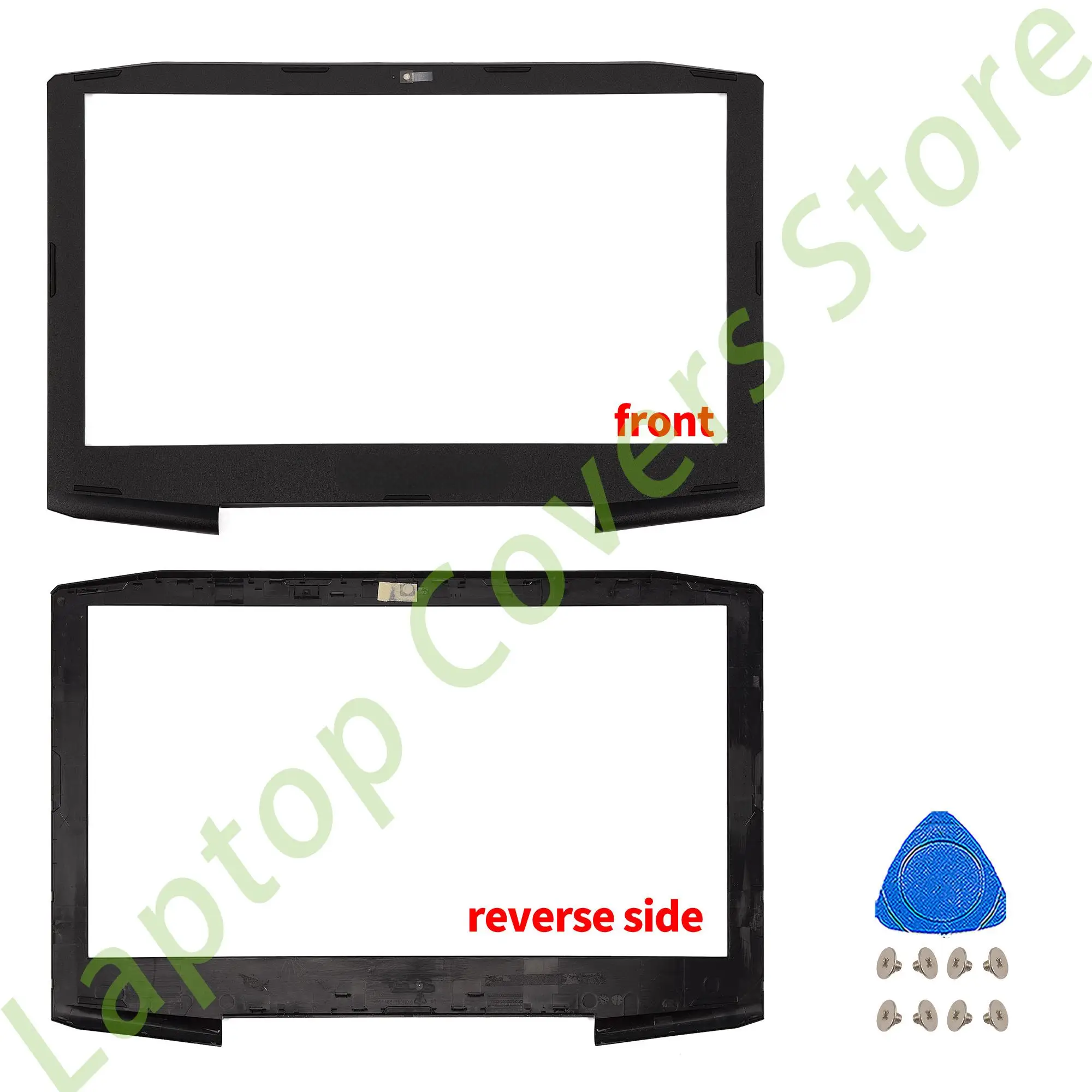 VX15 VX5-591 VX5-591G N16C7 LCD 뒷면 커버 전면 베젤 손목 받침대 하단 케이스 경첩 부품 교체 용 새 하우징