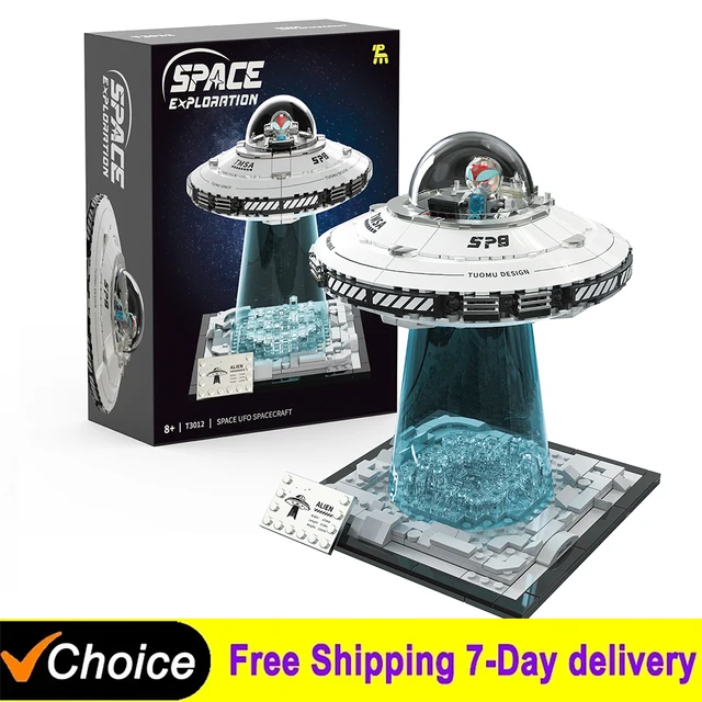 UFO Spaceship Building Blocks 1
